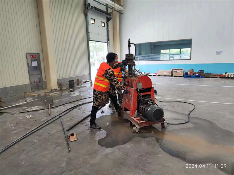 古交厂房地面下沉塌陷注浆加固施工